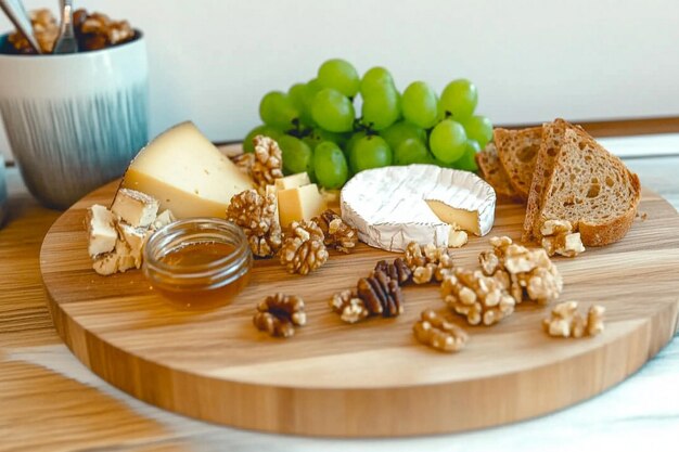 Deska serów i dodatki